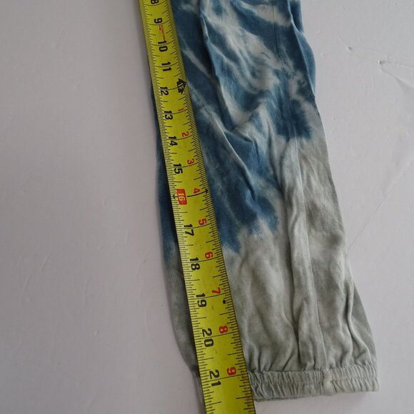 2 Pc Dreamsicle Blue Tie Dye T-Shirt and  Jogger Pants Girls Size M Loungewear - Picture 11 of 12